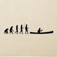 Evoluce kanoe stará