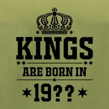 Kings are born in vlastný ročník