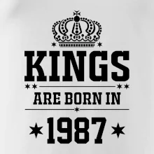 Kings are born in 1987 Kings are born in 1987