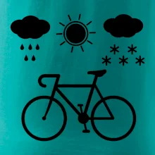 Cyklista za každého počasia