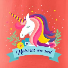 Unicorns are real dúhový Unicorns are real dúhový