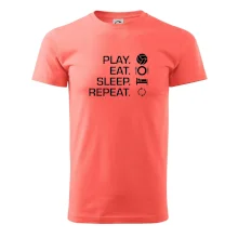 Play Eat Sleep Repeat volejbal Play Eat Sleep Repeat volejbal