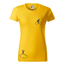 Mapa ČR + kolo na prsu