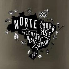 Brazília mapa a zvyky