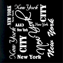 New York City font New York City font