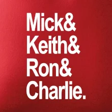 Mick Keith Ron Charlie