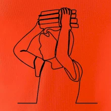 Študent a kniha jedným ťahom Študent a kniha jedným ťahom