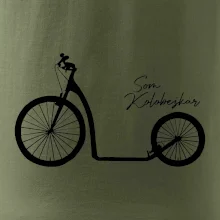 Som kolobežkár veľké a malé koleso