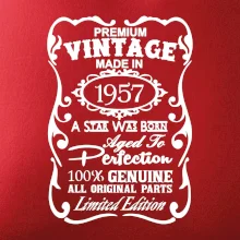 Vintage Etiketa - 1957