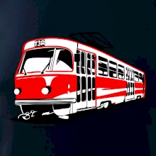 Električka T3R farebná