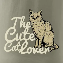 The cute cat lover