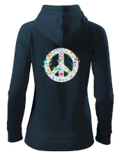 Peace and love symbol