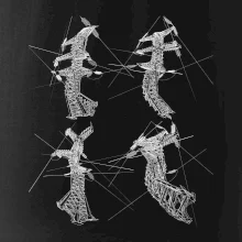 Skrútený stožiar vysokého vedenia