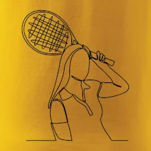 Tenistka jedným ťahom Tenistka jedným ťahom