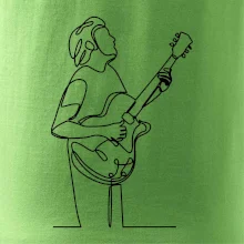 Gitarista jedným ťahom