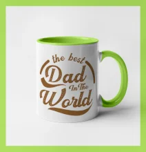 The best dad in the world - písacie