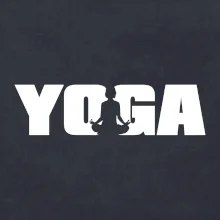 Yoga nápis Yoga nápis