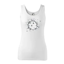 Florbal lopta v triku Florbal lopta v triku