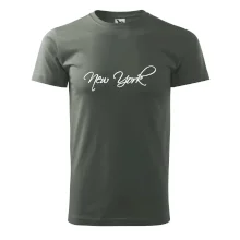 New York nápis písacím New York nápis písacím