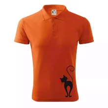 Zamilovaná mačka zozadu Zamilovaná mačka zozadu