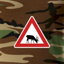 Dopravná značka - Pozor žreb