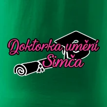 Doktorka umění + jméno