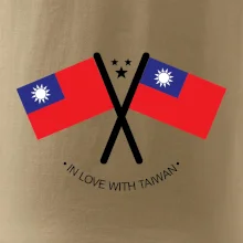 In love with Taiwan - vlajky
