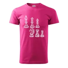 Šachové figúrky kreslené