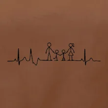 EKG rodina a dvaja chlapci