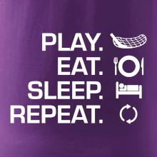 Play Eat Sleep Repeat florbal Play Eat Sleep Repeat florbal
