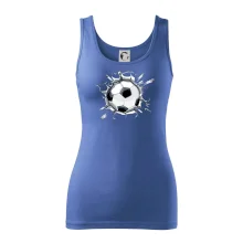 Futbalová lopta v triku