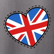 Británia srdce prsník