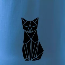 Origami mačka spredu