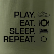 Play Eat Sleep Repeat fotbal