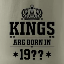 Kings are born in vlastný ročník