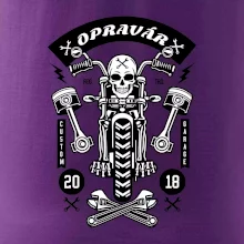 Motorkár  lebka opravár