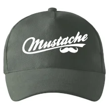 Mustache - nápis
