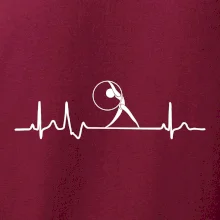 EKG moderná gymnastika obruč