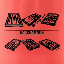 Backgammon čierny set Backgammon čierny set