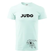 Judo nápis + postavy Judo nápis + postavy