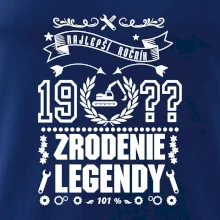 Zrodenie legendy pre strojníka Zrodenie legendy pre strojníka
