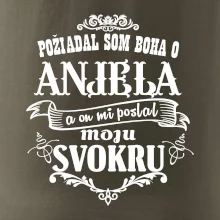 Požiadal som Boha o anjela a on mi poslal moju svokru