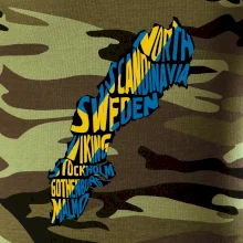 Mapy - názvy miest - Švédsko