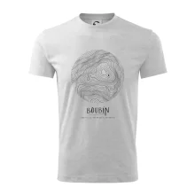 Boubín - vrstevnice v kruhu