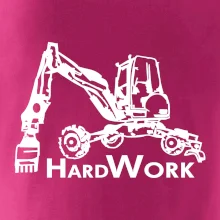 Hard Work kráčajúce rýpadlo