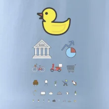 Očný test rôzne veci