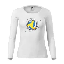 Volejbal lopta v triku Volejbal lopta v triku