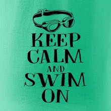 Keep calm and swim on