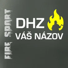 DHZ - Váš názov - FLUO + Reflexná potlač
