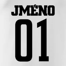 Futbalový dres - vlastné meno a číslo